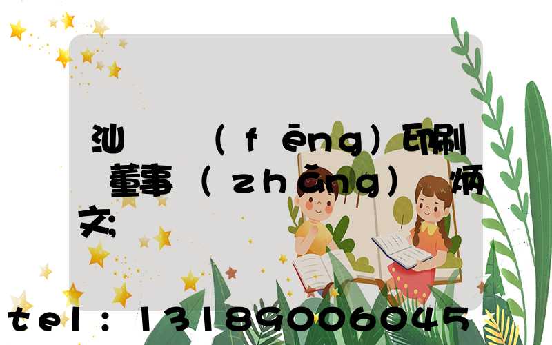 汕頭東風(fēng)印刷廠董事長(zhǎng)黃炳文